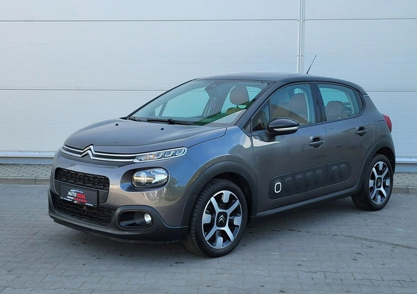 Citroen C3 cena 43700 przebieg: 35000, rok produkcji 2018 z Zagórów małe 781